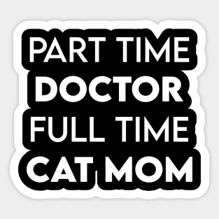 doctor cat Sticker